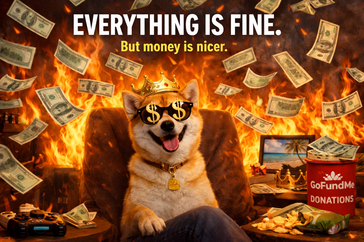 Dog fundraiser cover